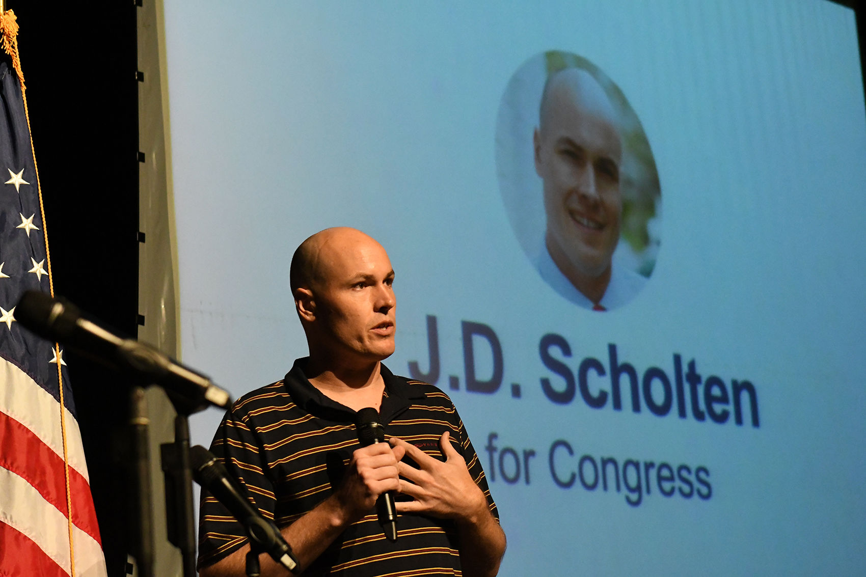 J.D. Scholten at Northwestern College